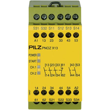 Pilz 774726 PNOZ X6 230-240VAC 3n/o Safety relay (standalone)