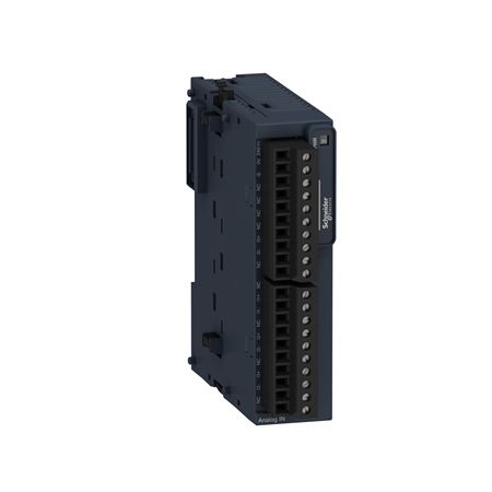 Schneider Electric TM3TI4 Analog input module, Modicon TM3, 4 / temperature inputs (screw) 24 VDC