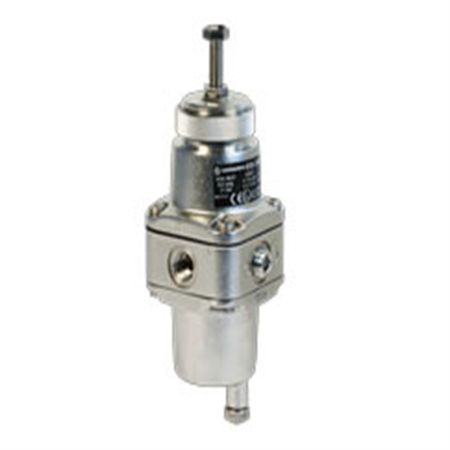 Norgren B38-244-A2MA B38 Series stainless steel filter/regulator, 1/4 NPTF, 0.4-10 bar
