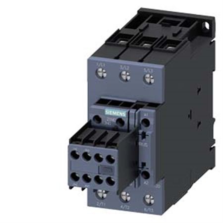 Siemens 3RT2035-1AH04 power contactor, AC-3 40 A, 18.5 kW / 400 V 2 NO + 2 NC