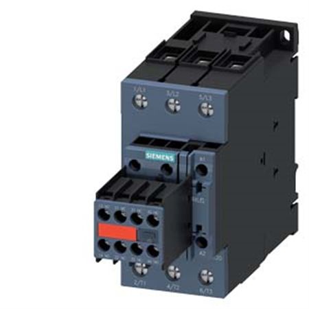 Siemens 3RT2036-1KB44-3MA0 coupling contactor, AC-3 51 A, 22 kW / 400 V 2 NO + 2 NC