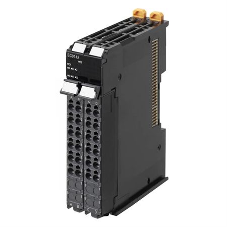 Omron NX-TS3201 4 Temperature Sensor Inputs, Pt100 (3-wire), Pt1000, resolution 0.1 °C, 250 ms/Unit, screwless push-in connectors, 24 mm wide