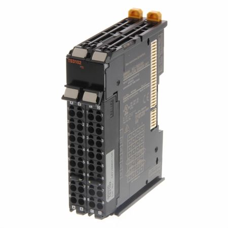 Omron NX-TS3204 4 Temperature Sensor Inputs, Pt100 (3-wire), Pt1000 (3-wire) resolution 0.001°C, 60 ms/Unit, screwless push-in connectors, 24 mm wide