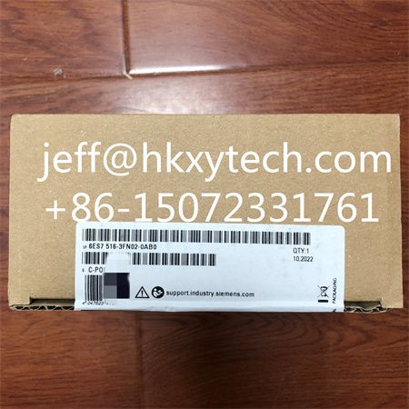 In Stock Siemens 6ES7516-3FN02-0AB0 SIMATIC S7-1500F, CPU 1516F-3 PN/DP