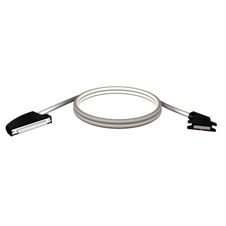 Schneider Electric BMXFCC1001 cord set, Modicon M340, 40-way terminal, 1 x HE10 connector, 10 m