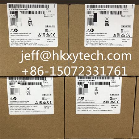 In Stock Siemens 6ES7214-1HG40-0XB0 SIMATIC S7-1200, CPU 1214C, compact CPU, DC/DC/relay