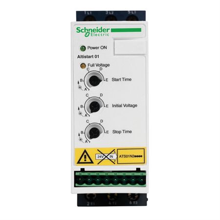 Schneider Electric ATS01N206RT soft starter for asynchronous motor - ATS01 - 6 A - 460..480 V