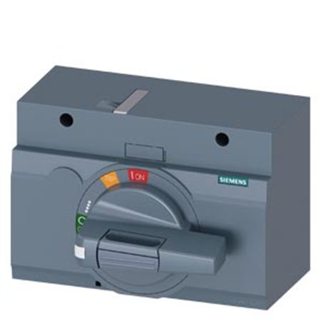 Siemens 3VA9467-0EK13 front mounted rotary operator standard IEC IP30/40 24V DC lighting kit accessory for: 3VA1 400/630 3VA2 400/630