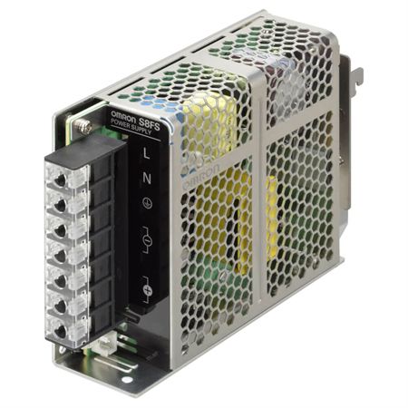 Omron S8FS-G15012CD Power Supply, 150 W, 100 to 240 VAC input, 12 VDC, 13 A output, DIN-rail mounting