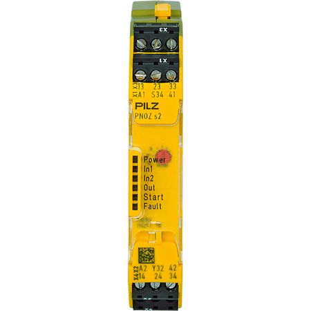 Pilz 751102 PNOZ s2 C 24VDC 3 n/o 1 n/c PNOZsigma safety relay (standalone)