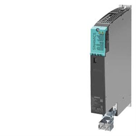 Siemens 6SL3120-2TE15-0AD0 SINAMICS S120 DOUBLE MOTOR MODULE INPUT: DC 600V OUTPUT: 3AC 400V, 5A/5A